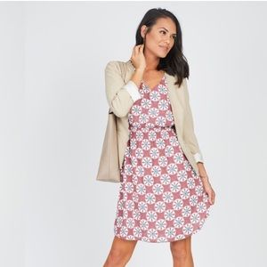 Octavia Smocked Waist Dress, Size Large